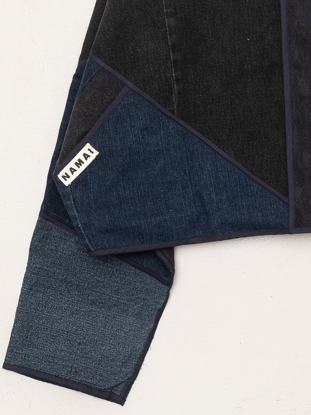 The Kaira Cropped Denim Jacket - Large