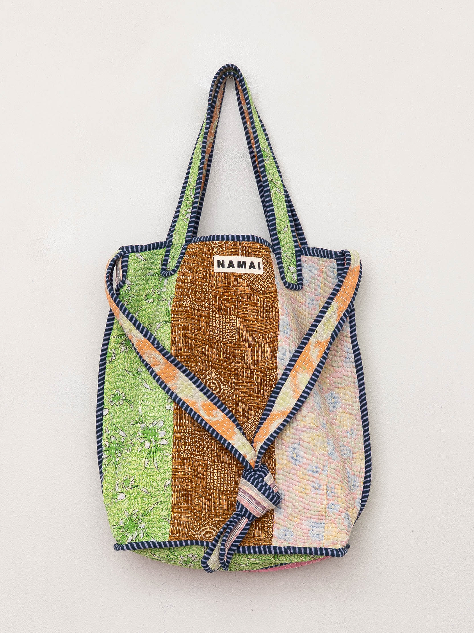 The Xoti II Zero-Waste Quilted Kantha Bag