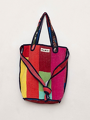 The Xoti II Zero-Waste Quilted Kantha Bag