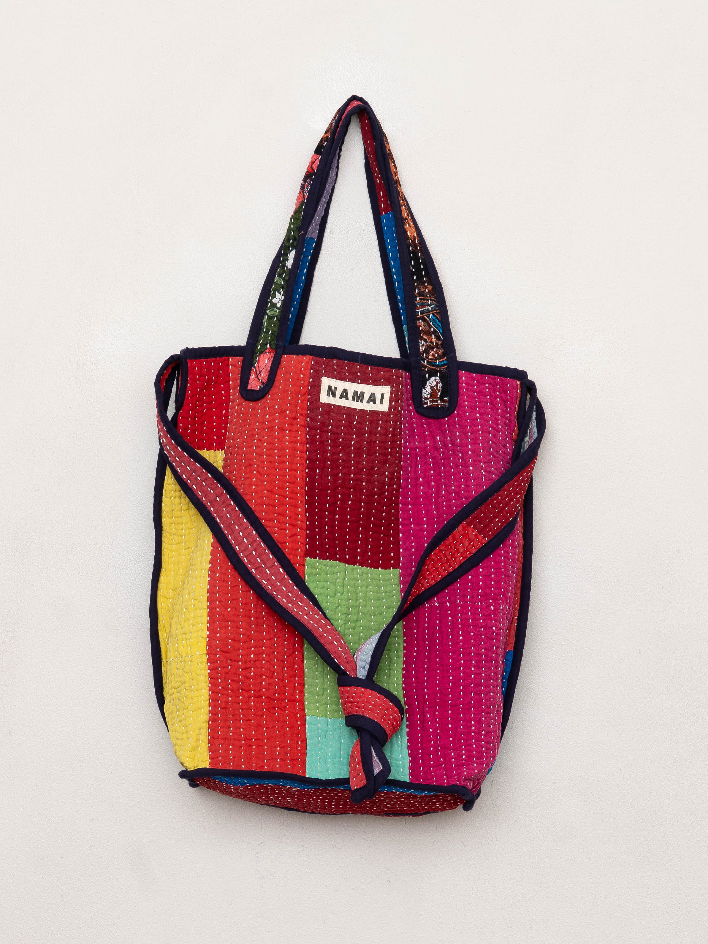 The Xoti II Zero-Waste Quilted Kantha Bag