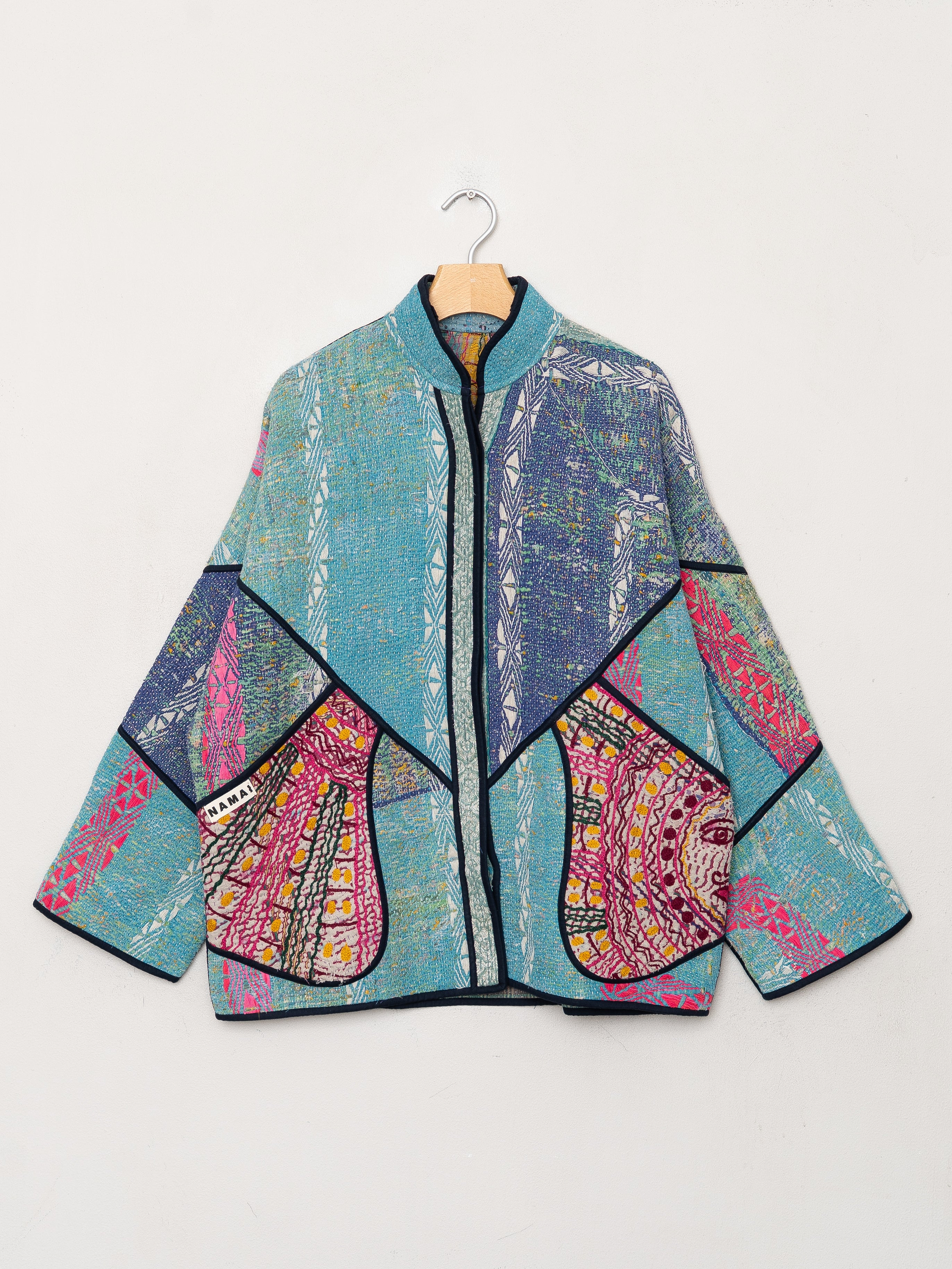 The Ladhiya Suzani Quilted Kantha Jacket