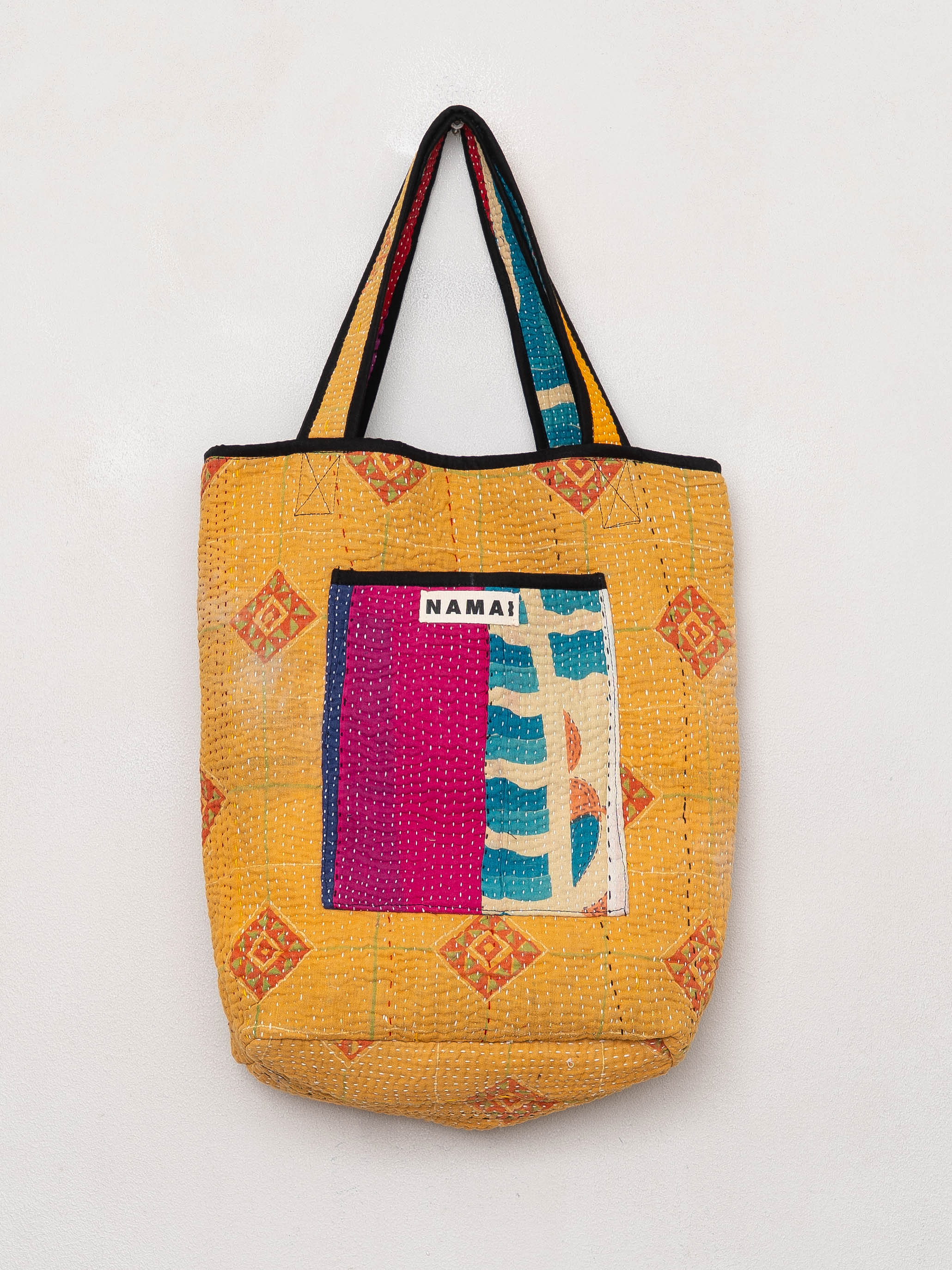 The Xoti II Zero-Waste Quilted Kantha Bag