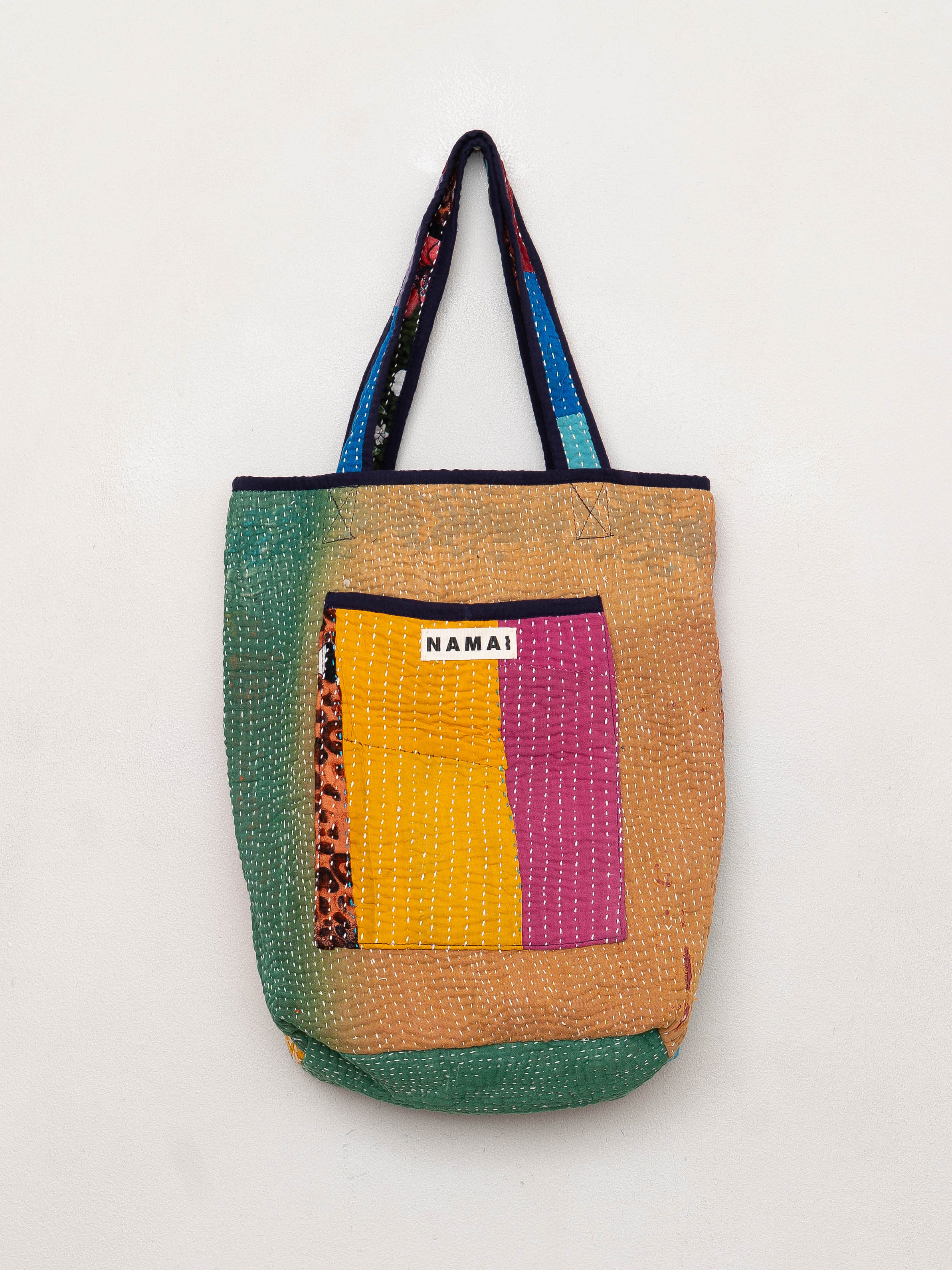 The Xoti II Zero-Waste Quilted Kantha Bag