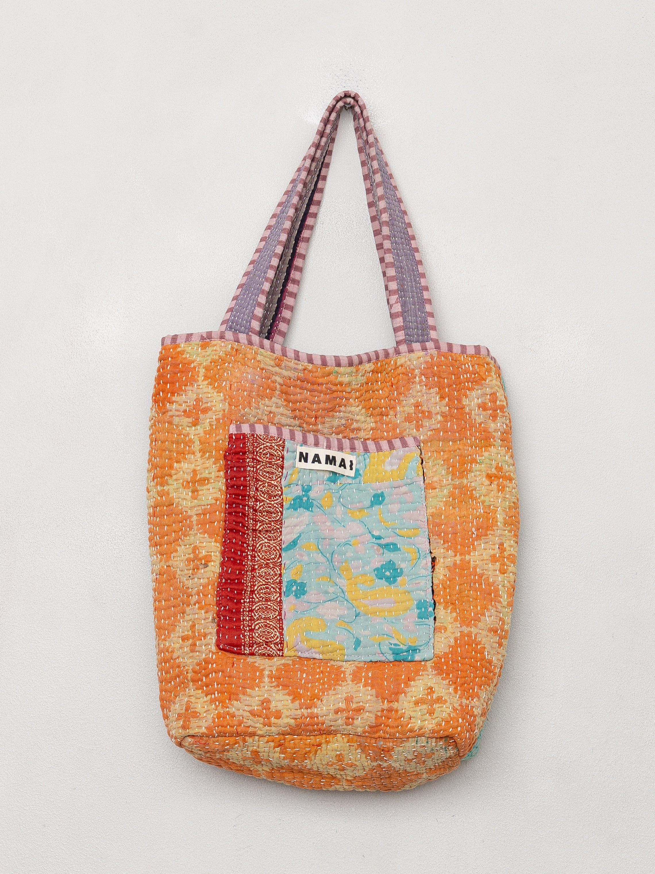 The Xoti II Zero-Waste Quilted Kantha Bag