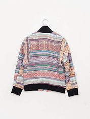 The Veda Quilted One-of-a-Kind Bomber Jacket - Small