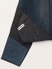 The Kaira Cropped Denim Jacket - Small