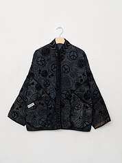 The Ladhiya Quilted Suzani Kantha Jacket
