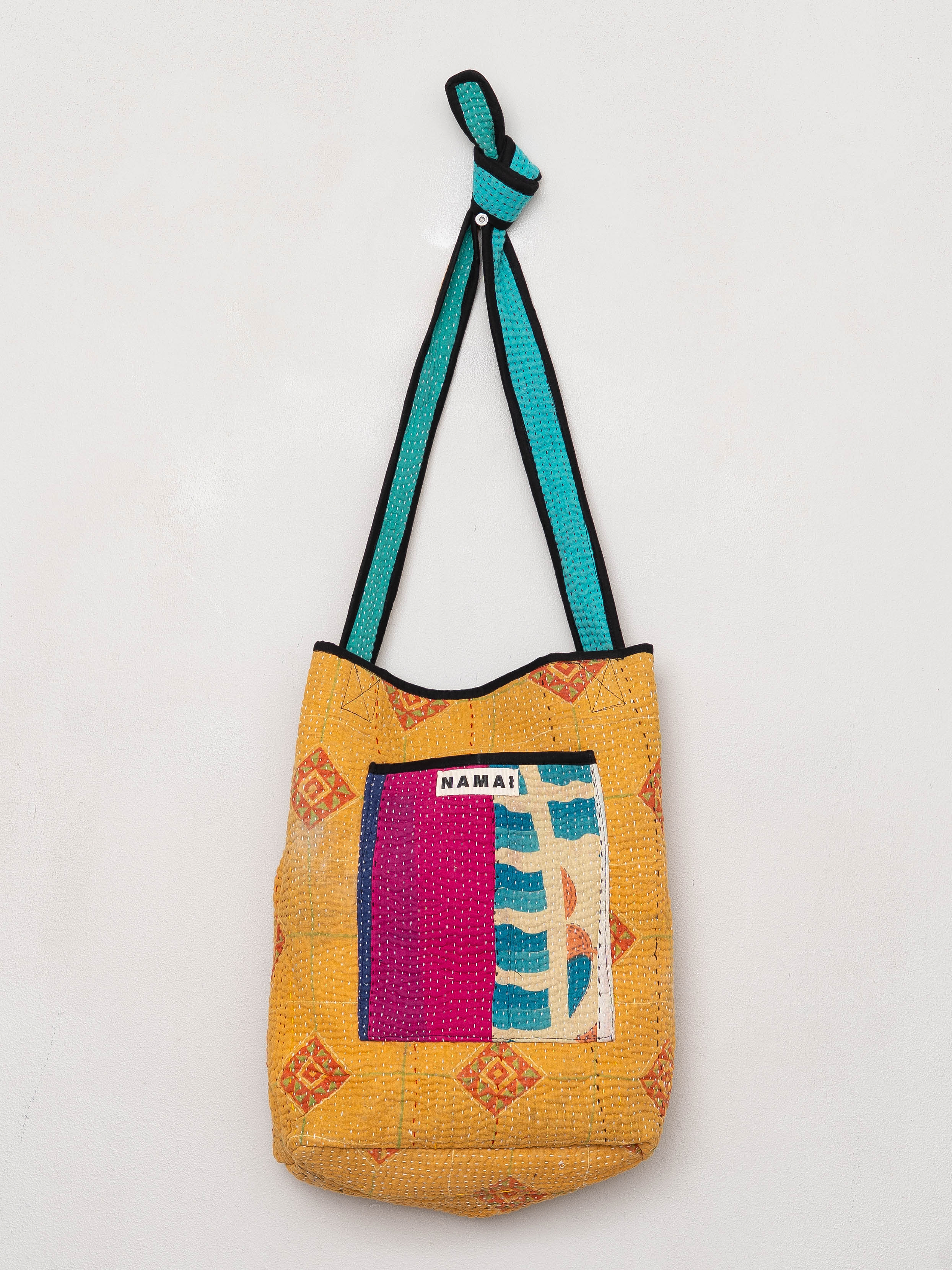 The Xoti II Zero-Waste Quilted Kantha Bag
