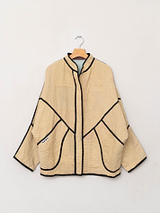The Ishani Patchwork Ralli Quilt Jacket
