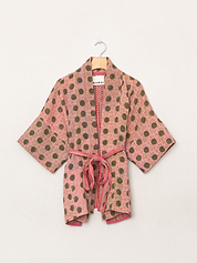 The Gita Short Sleeve Quilted Jacket