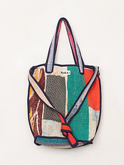 The Xoti II Zero-Waste Quilted Kantha Bag