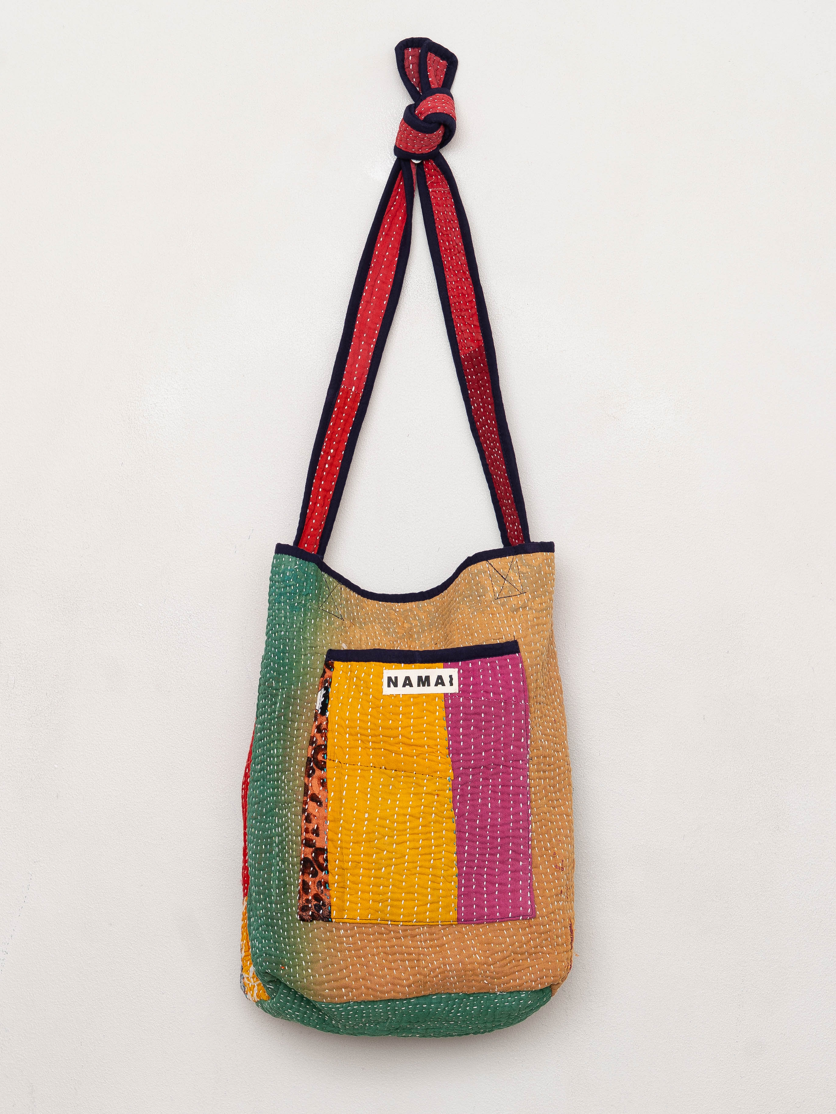 The Xoti II Zero-Waste Quilted Kantha Bag