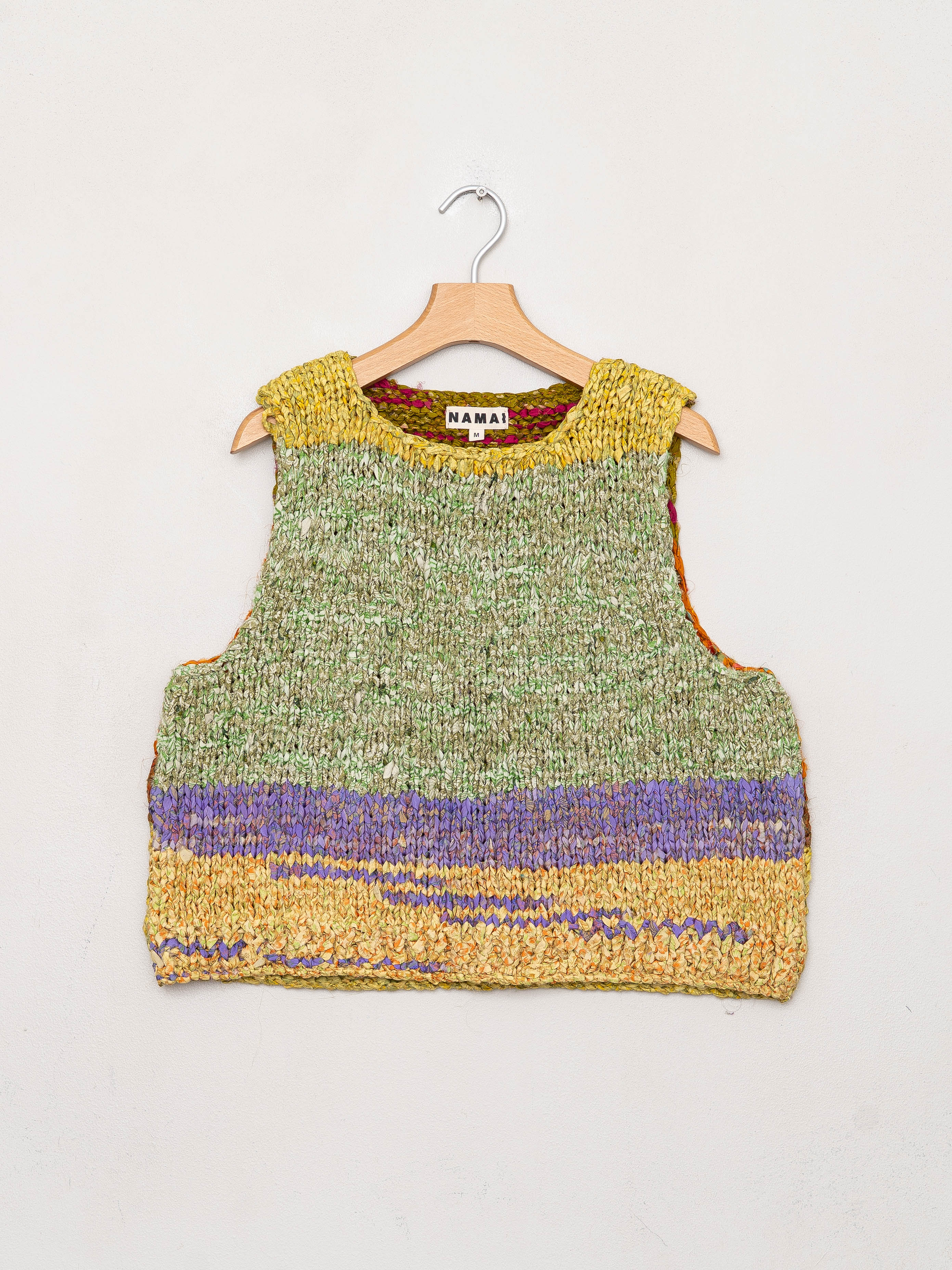 The Vishnu Knitted Vest - Medium - Recycled Silk