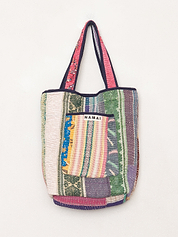 The Xoti II Zero-Waste Quilted Kantha Bag