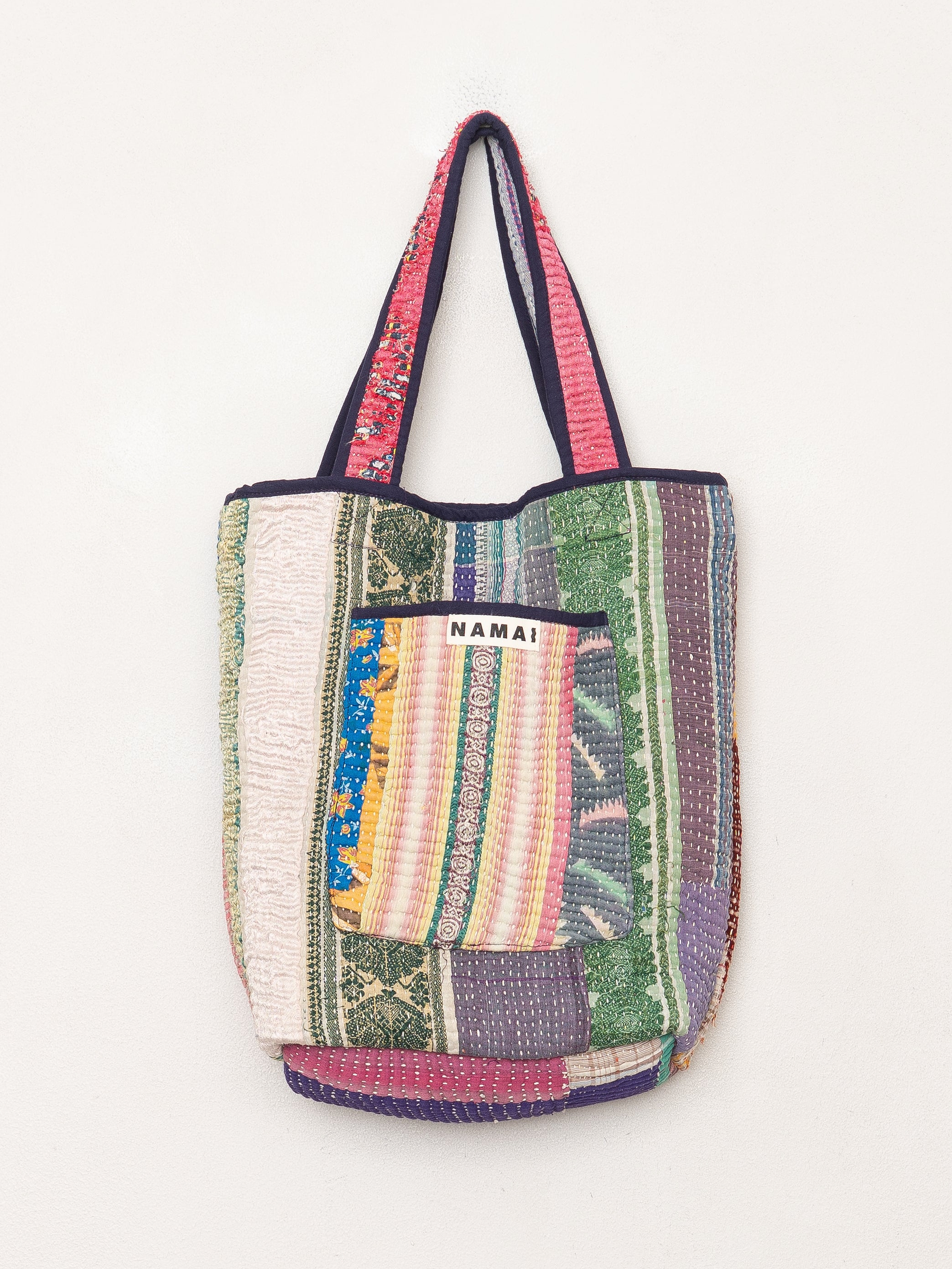 The Xoti II Zero-Waste Quilted Kantha Bag