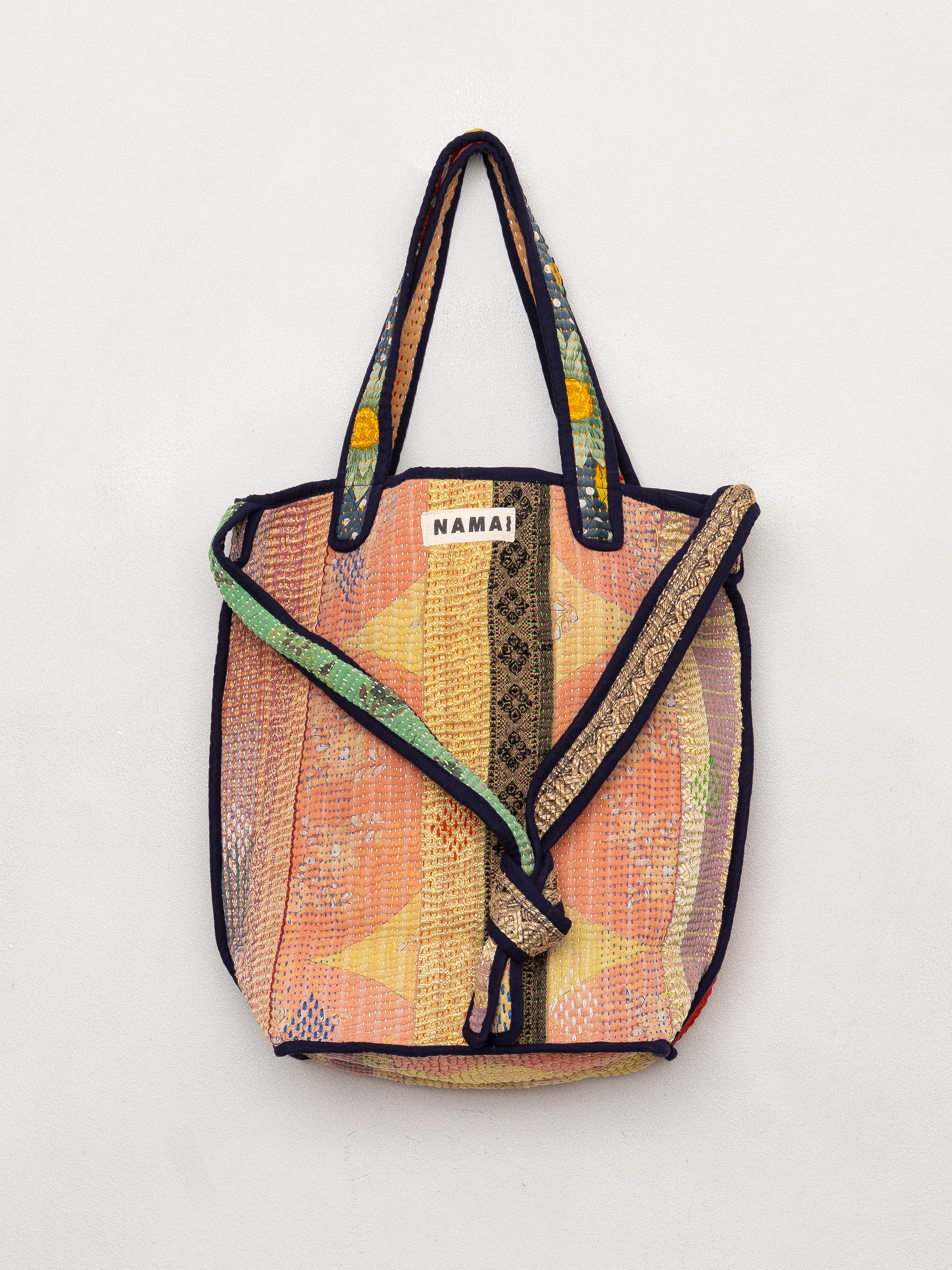 The Xoti II Zero-Waste Quilted Kantha Bag