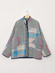 The Ladhiya Suzani Quilted Kantha Jacket