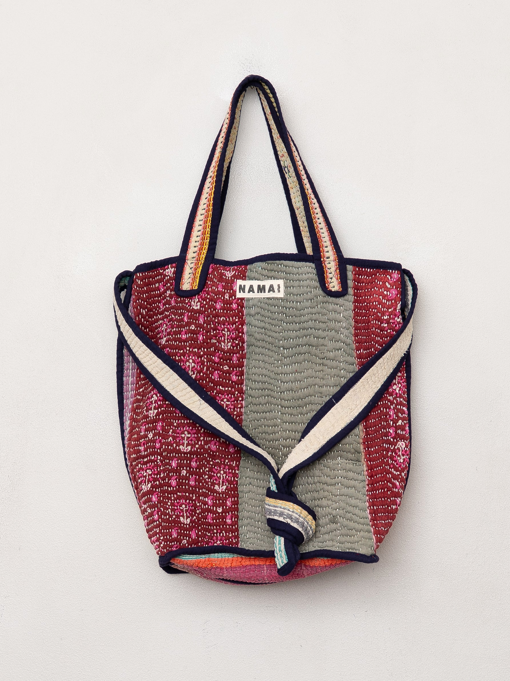 The Xoti II Zero-Waste Quilted Kantha Bag