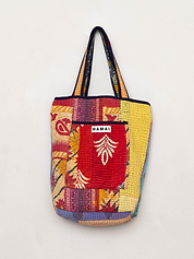 The Xoti II Zero-Waste Quilted Kantha Bag
