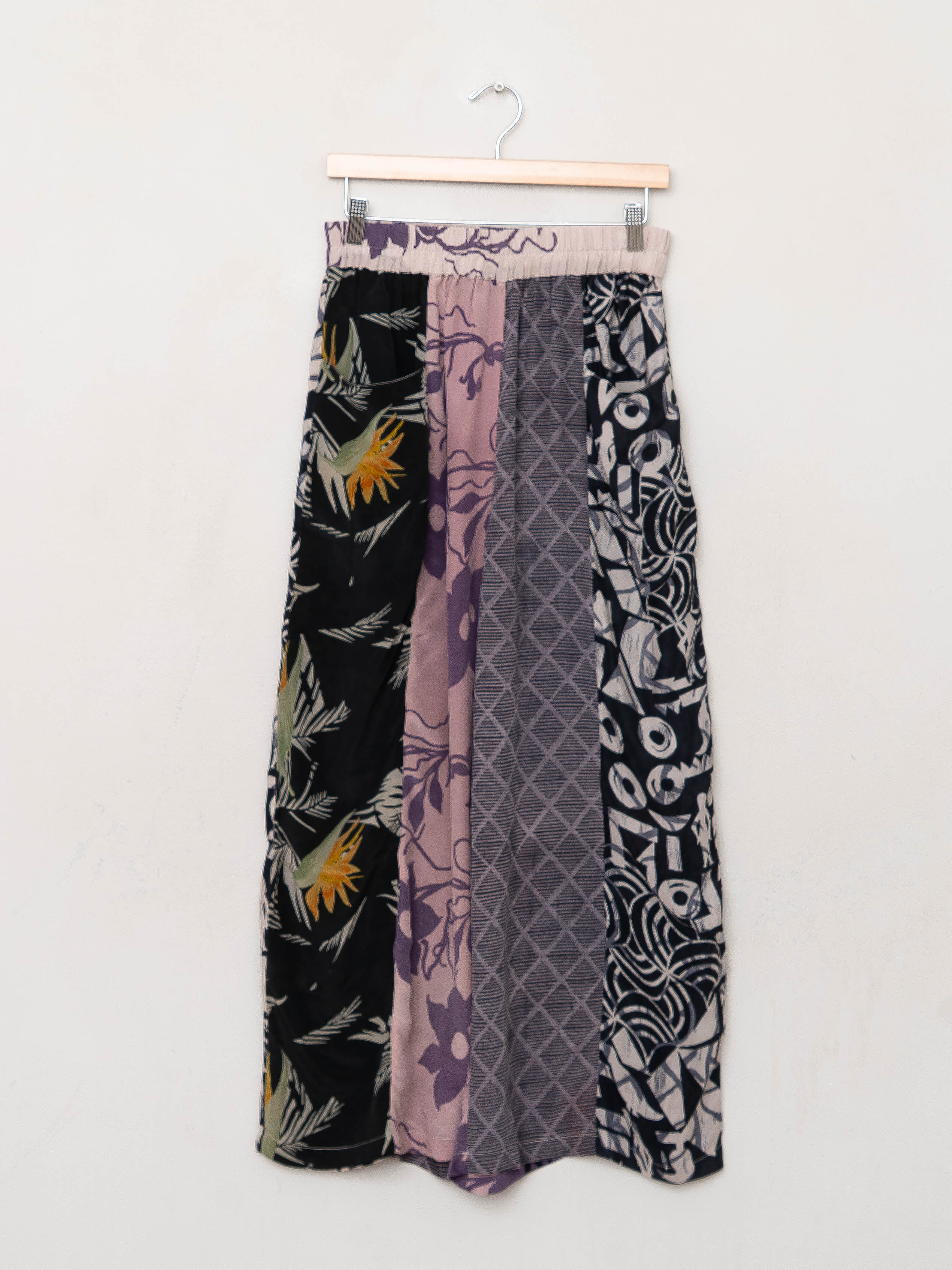 The Nayan Pant - Medium - Upcycled Silk