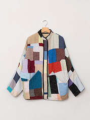 The Ishani Patchwork Ralli Quilt Jacket