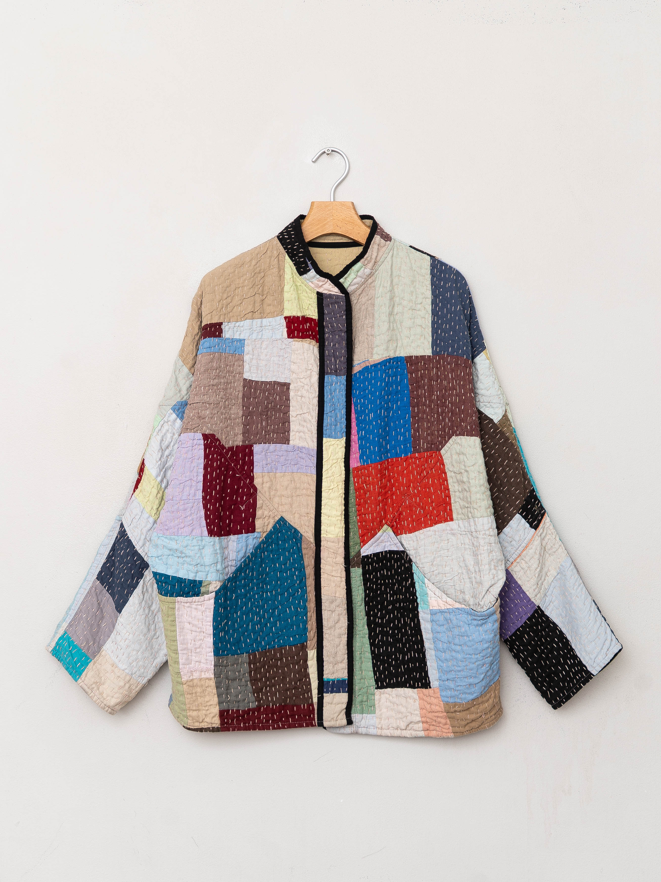 The Ishani Patchwork Ralli Quilt Jacket