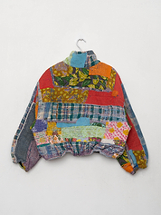 The Shira Quilted Puffer Bomber Jacket