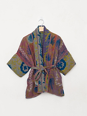 The Gita Short Sleeve Quilted Jacket