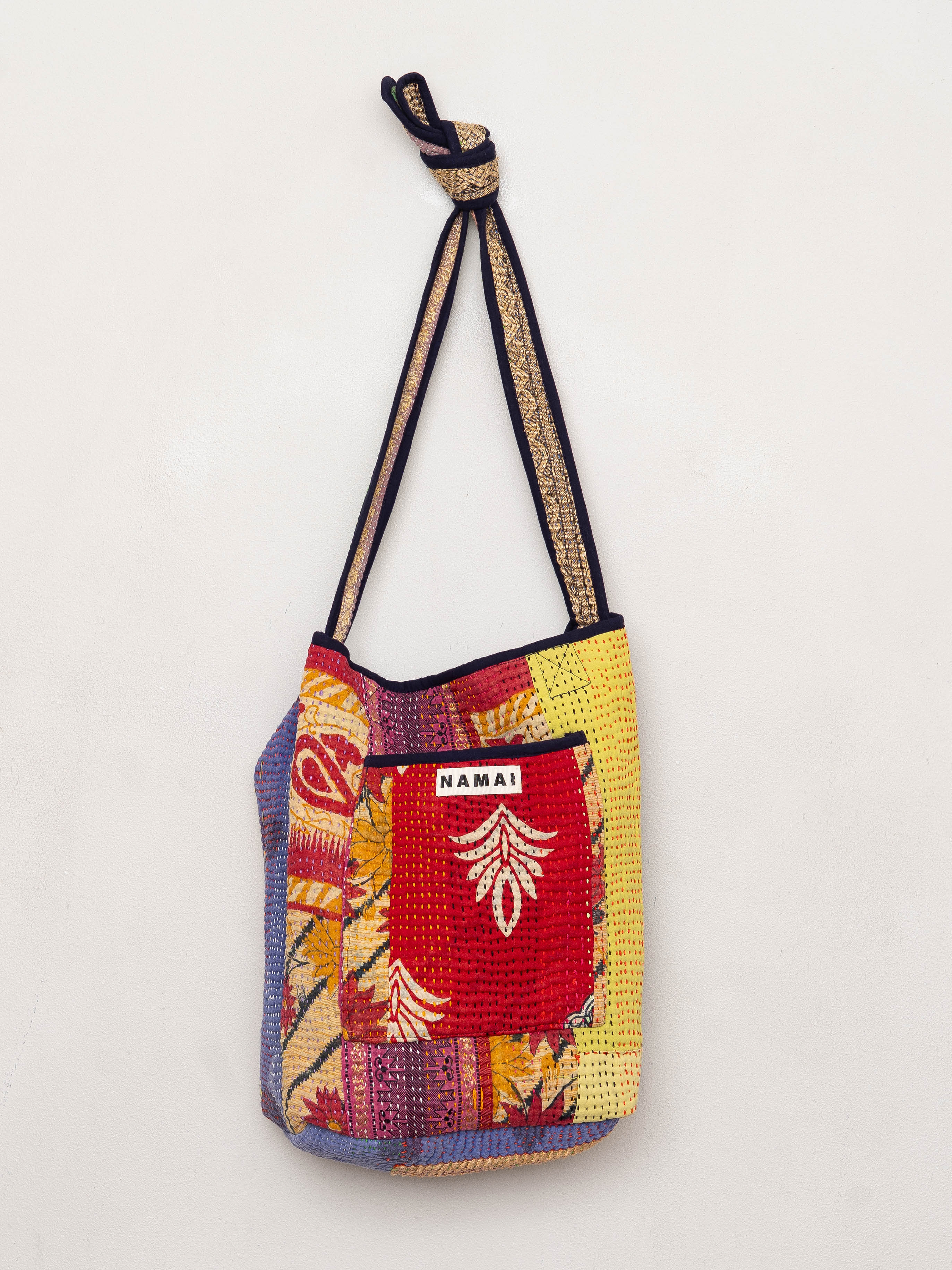 The Xoti II Zero-Waste Quilted Kantha Bag