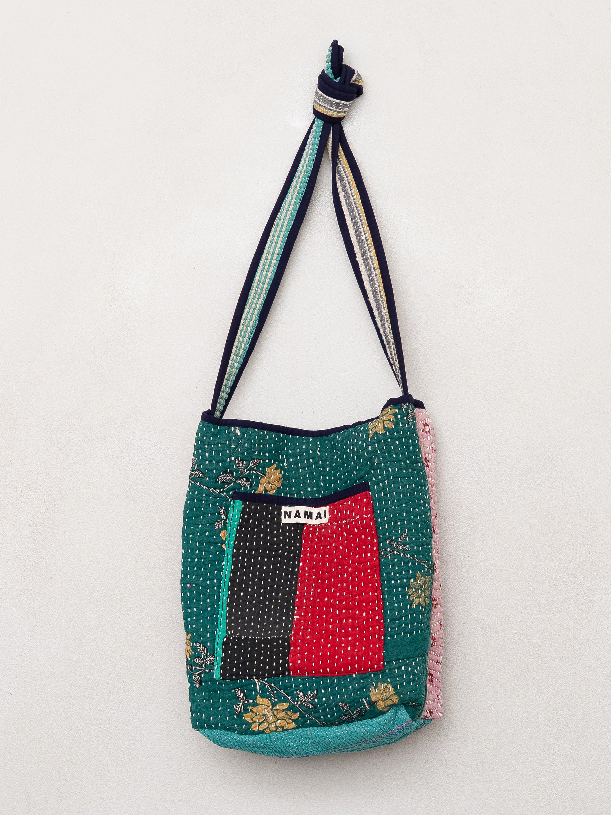 The Xoti II Zero-Waste Quilted Kantha Bag