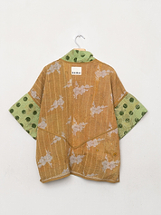 The Gita Short Sleeve Quilted Jacket