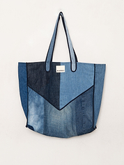 The Pasha Carryall Denim Tote Bag