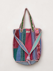 The Xoti II Zero-Waste Quilted Kantha Bag