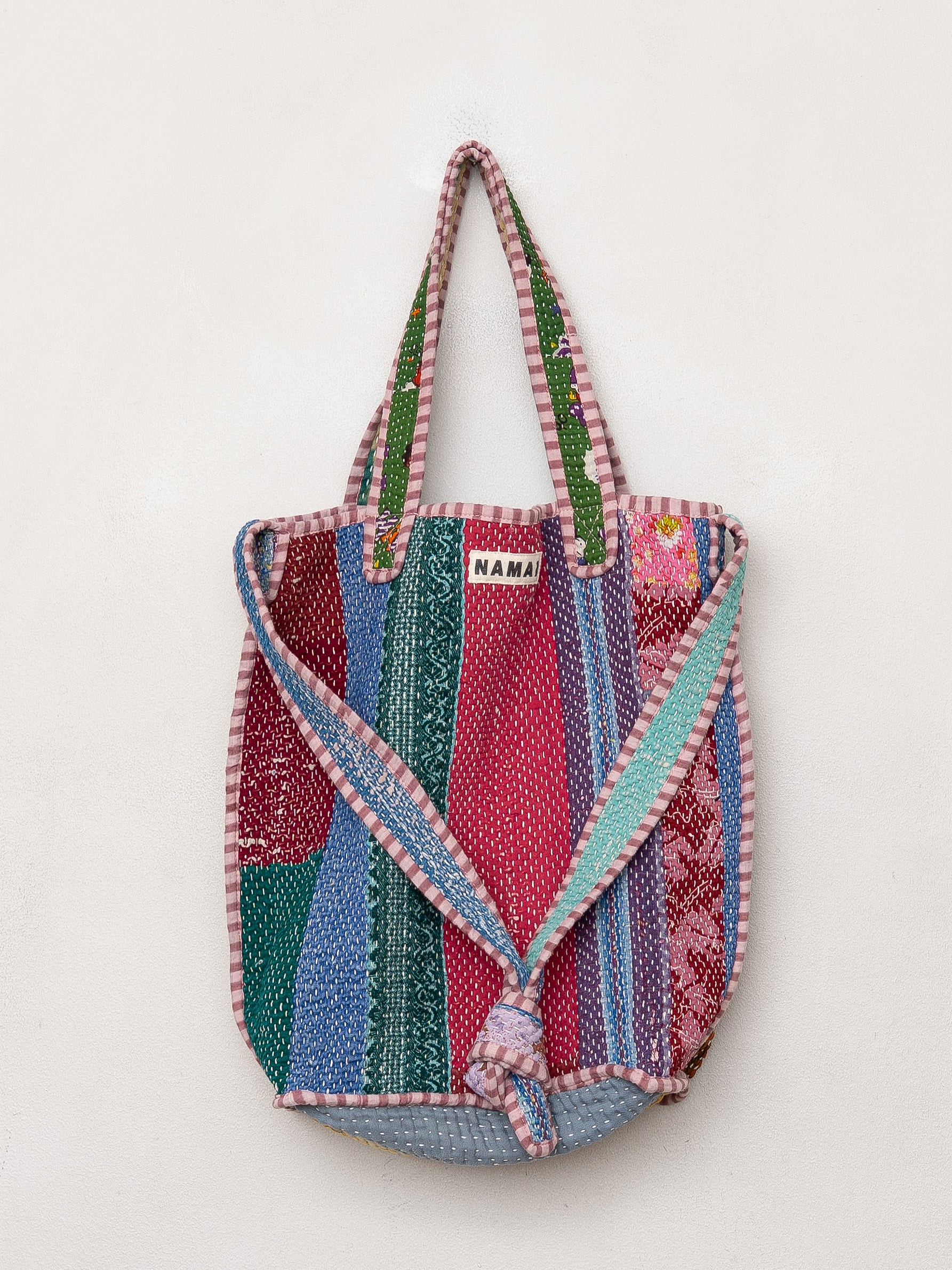 The Xoti II Zero-Waste Quilted Kantha Bag