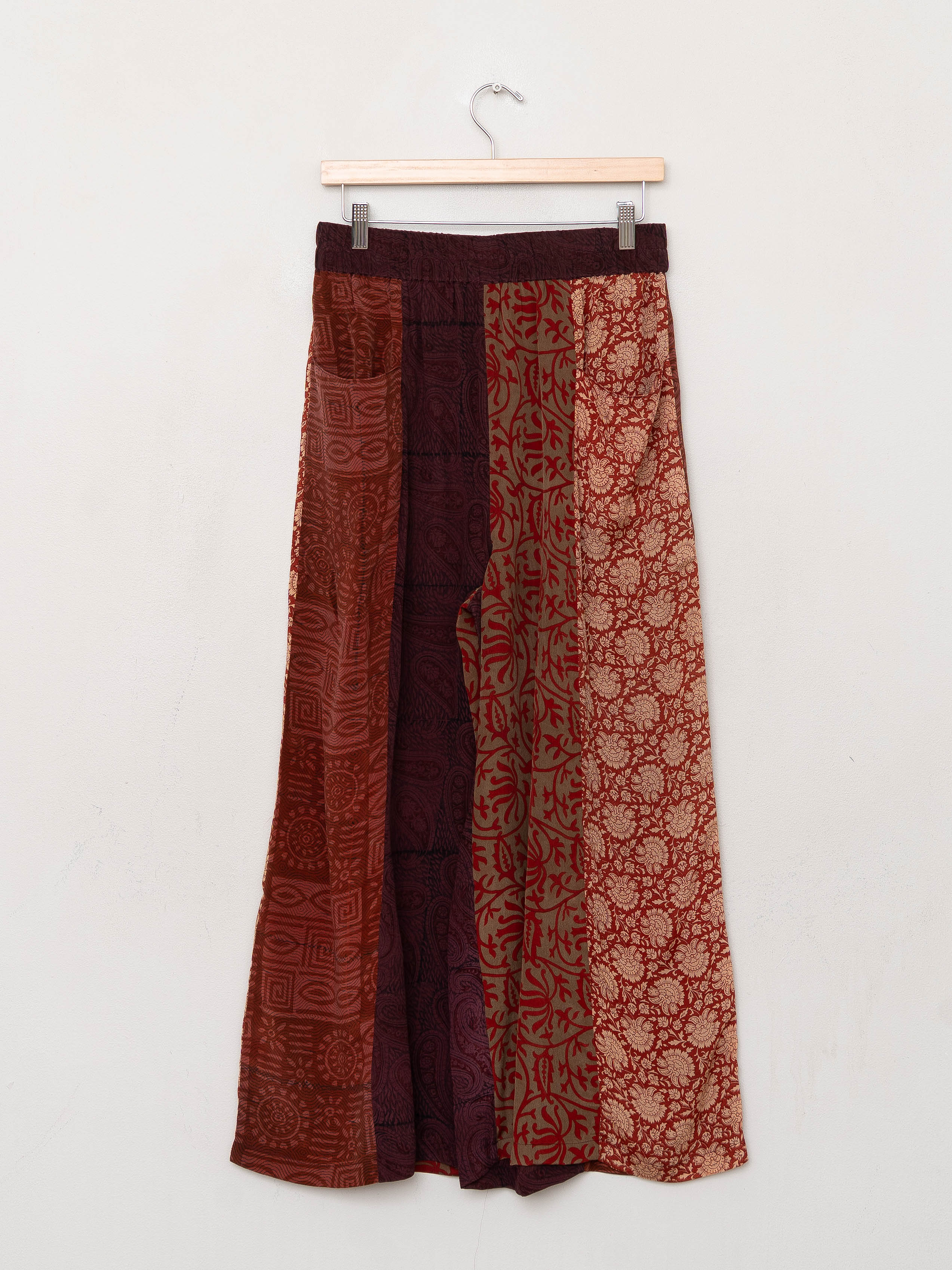 The Nayan Pant - Medium - Upcycled Silk
