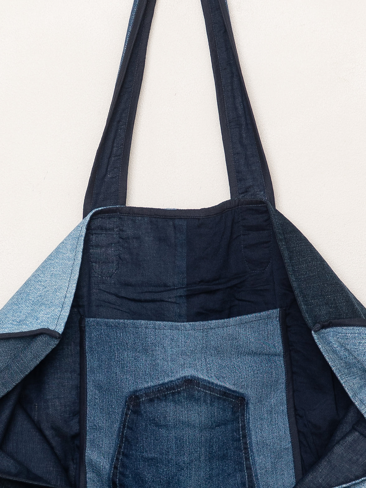 The Pasha Carryall Denim Tote Bag