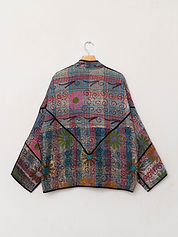 The Ladhiya Suzani Quilted Kantha Jacket