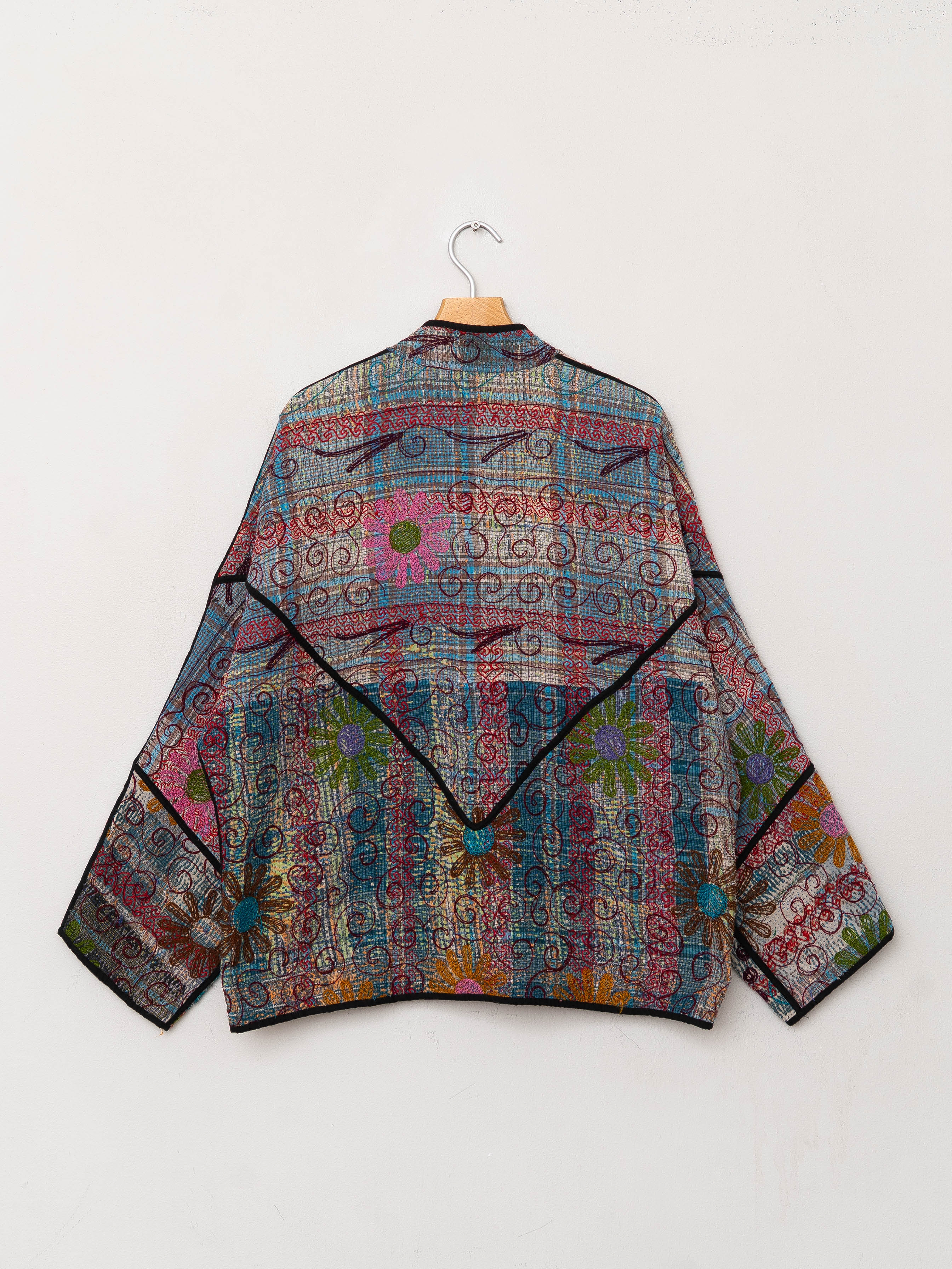 The Ladhiya Suzani Quilted Kantha Jacket