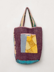 The Xoti II Zero-Waste Quilted Kantha Bag
