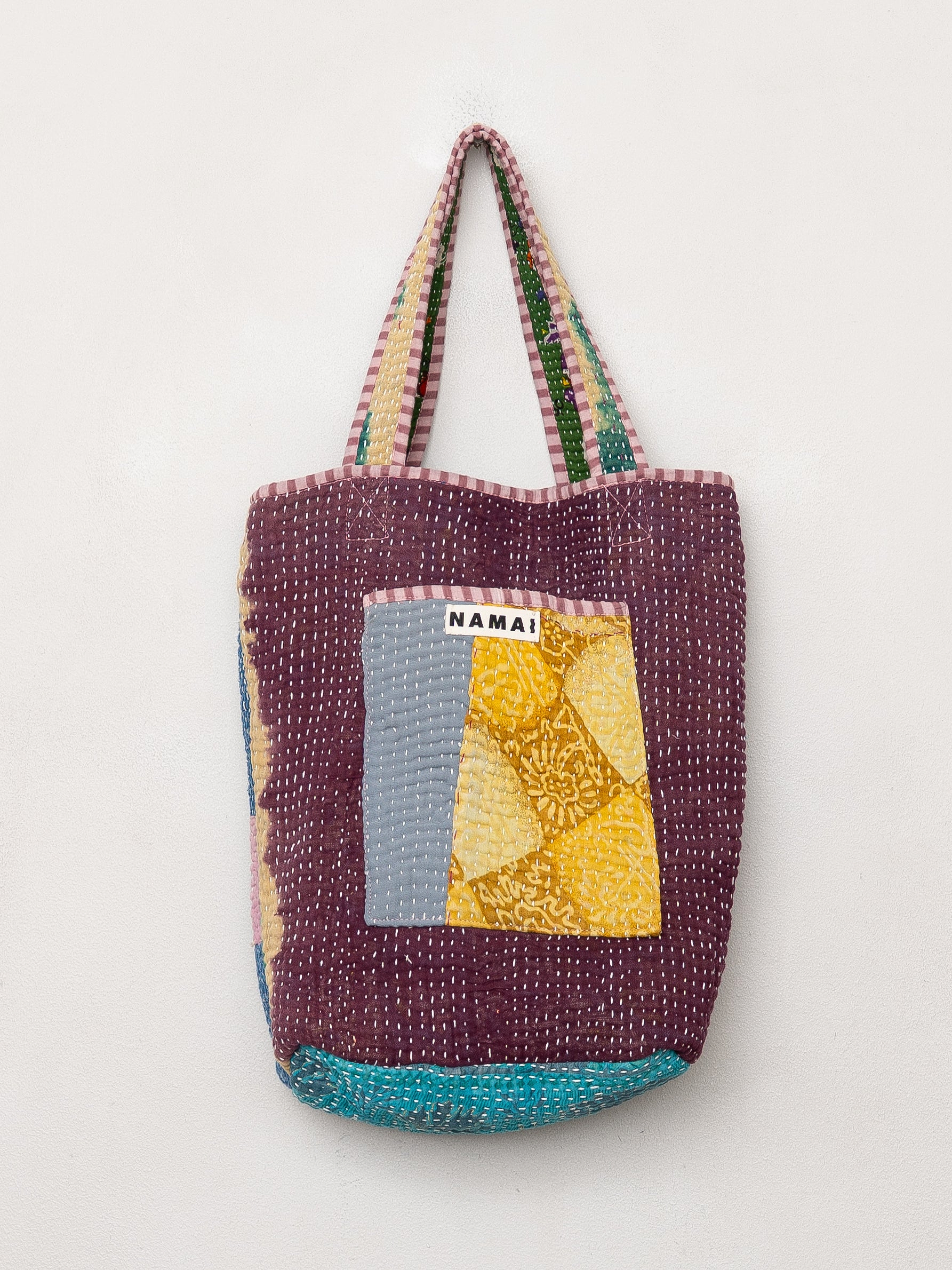 The Xoti II Zero-Waste Quilted Kantha Bag