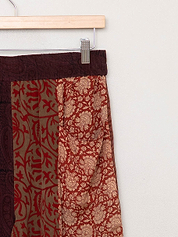 The Nayan Pant - Medium - Upcycled Silk