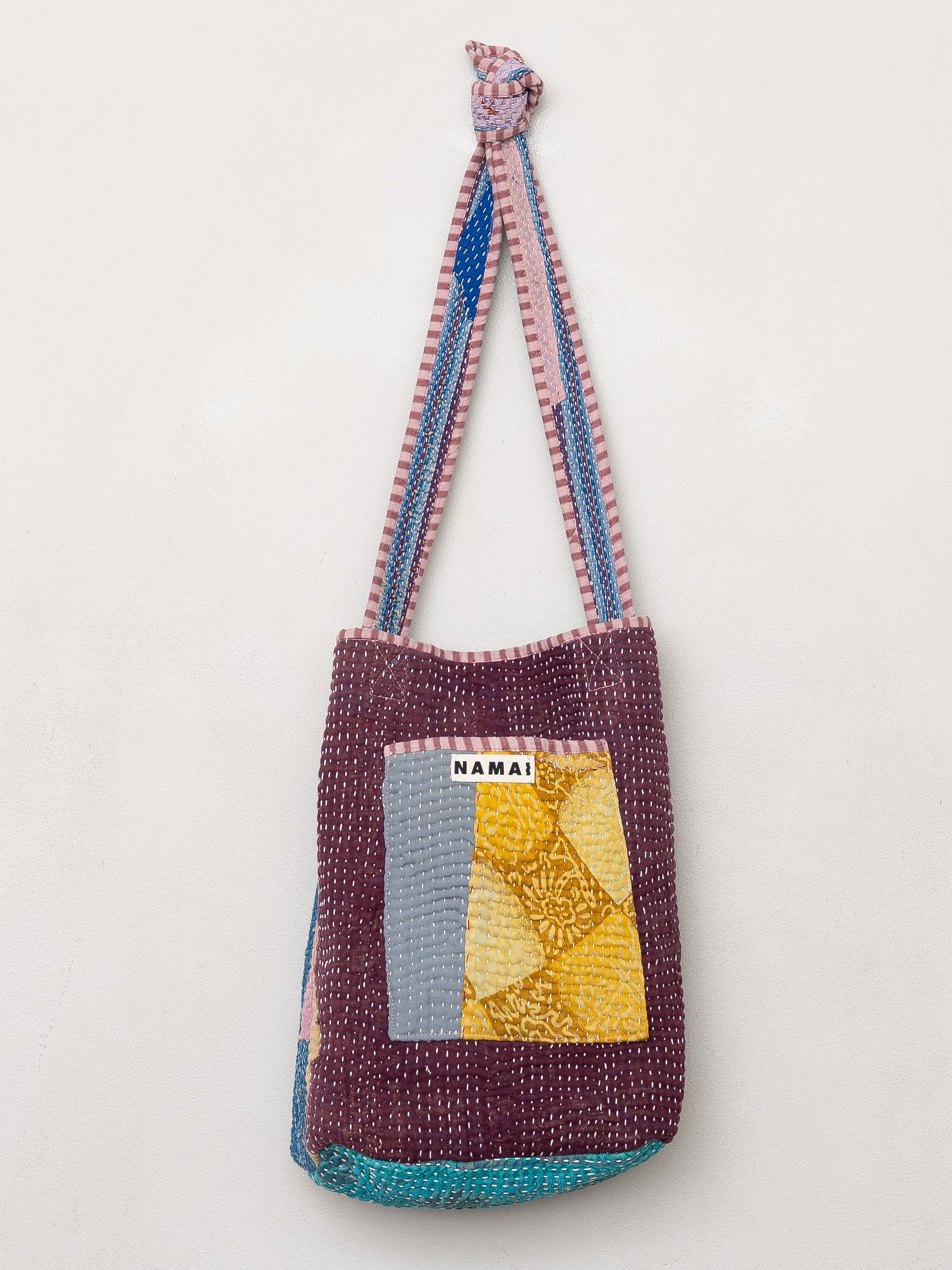 The Xoti II Zero-Waste Quilted Kantha Bag