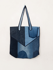 The Pasha Carryall Denim Tote Bag