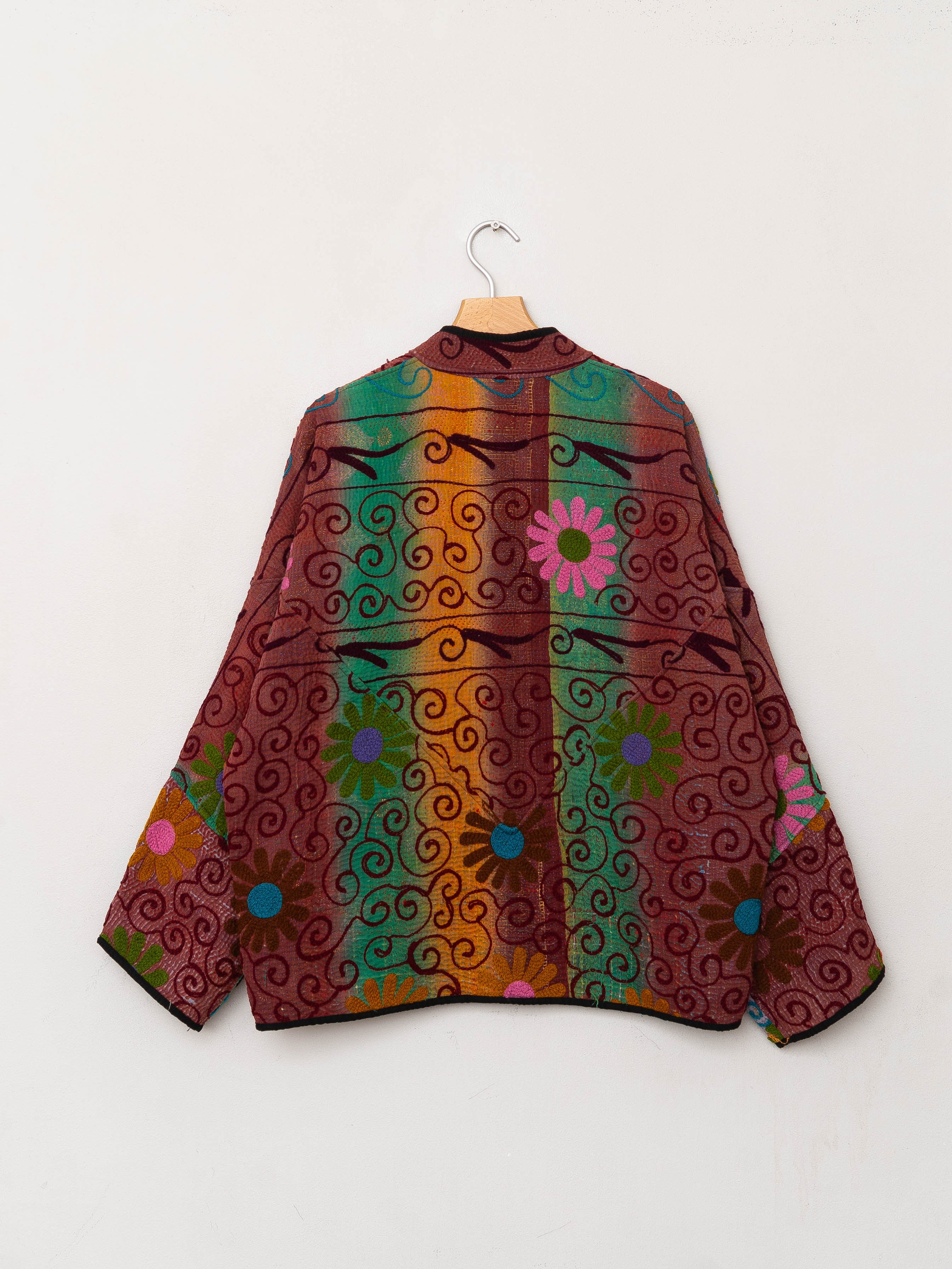 The Ladhiya Suzani Quilted Kantha Jacket