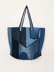 The Pasha Carryall Denim Tote Bag