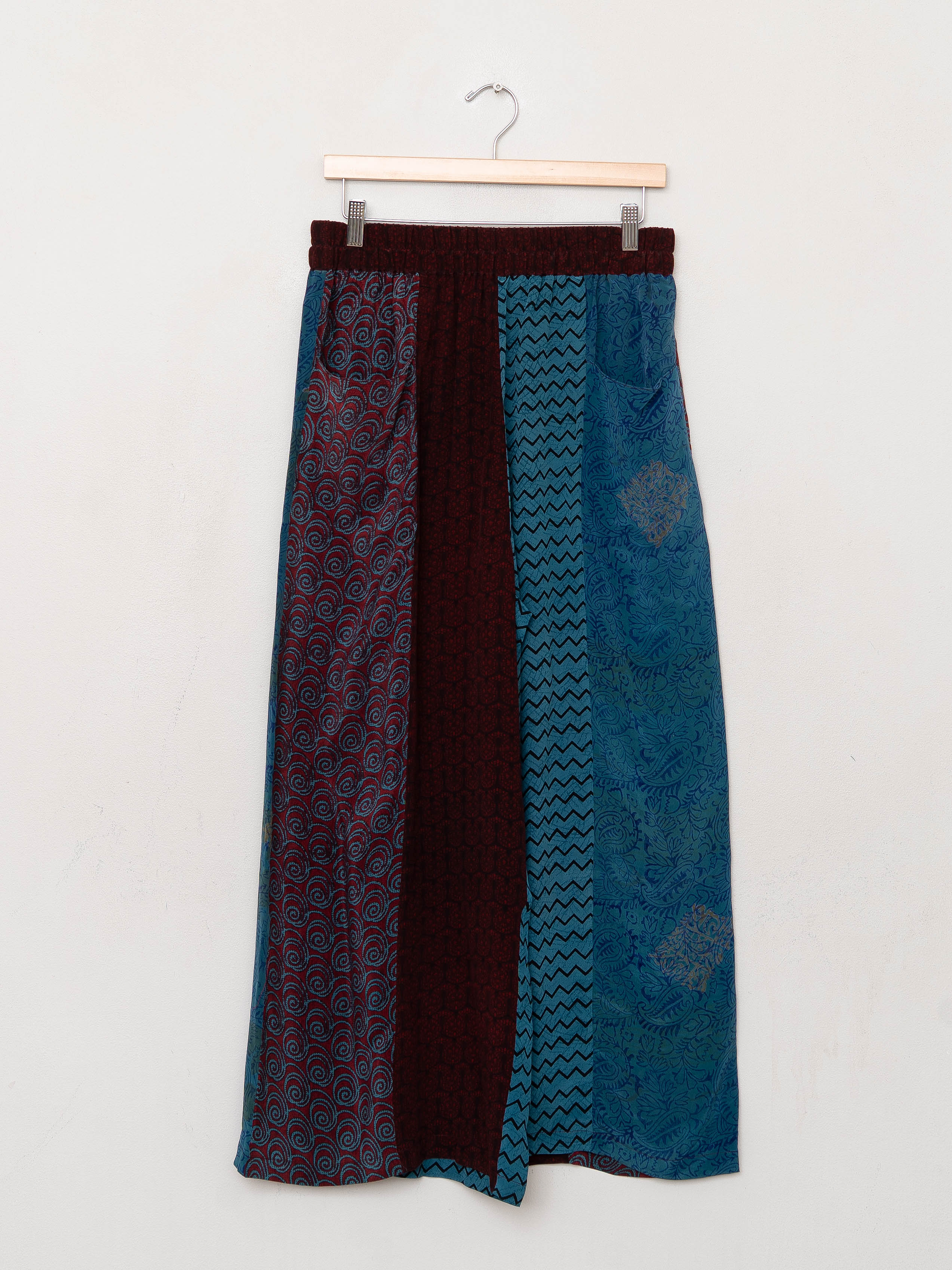 The Nayan Pant - Medium - Upcycled Silk