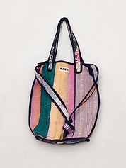 The Xoti II Zero-Waste Quilted Kantha Bag