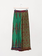 The Tanvi Pleated Pant  - Small - Upcycled