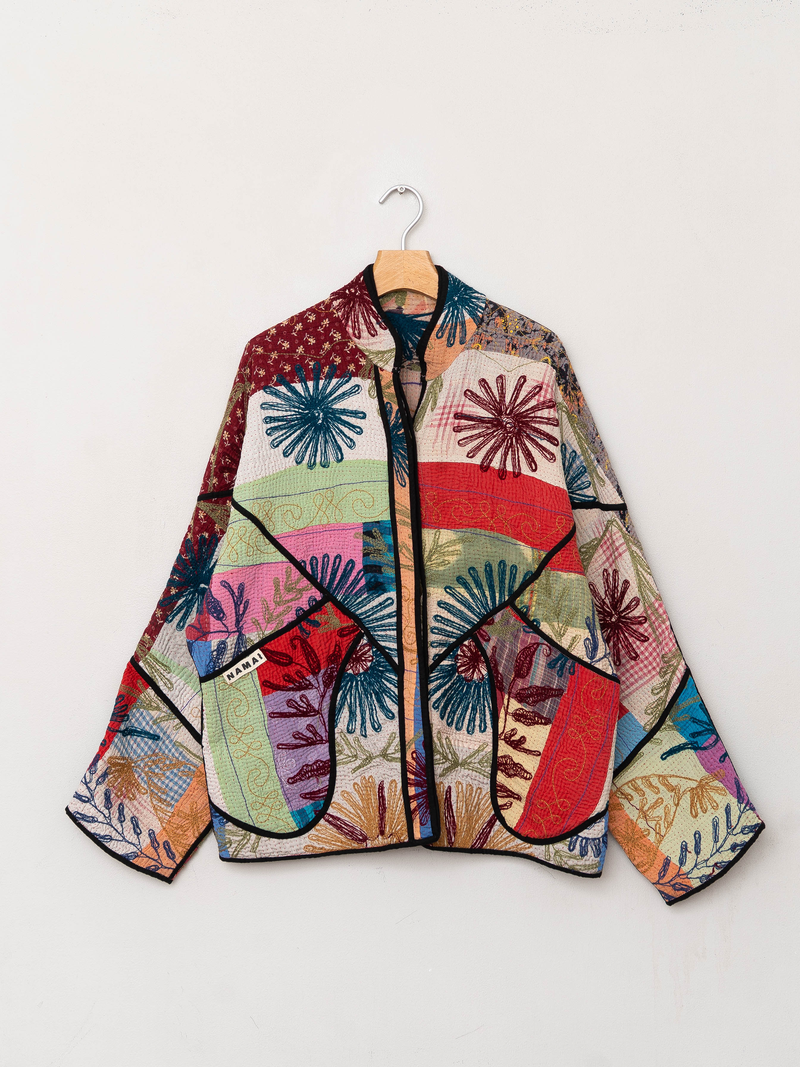 The Ladhiya Suzani Quilted Kantha Jacket