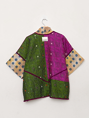 The Gita Short Sleeve Quilted Jacket